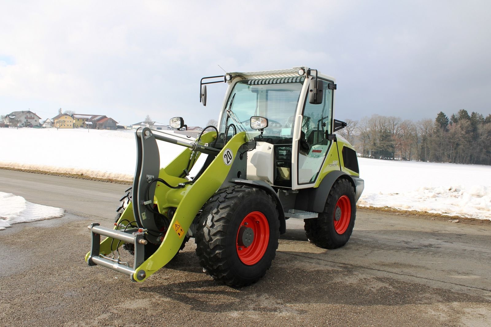 Radlader of the type CLAAS Torion  530, Vorführmaschine in Neukirchen am Walde  (Picture 2)