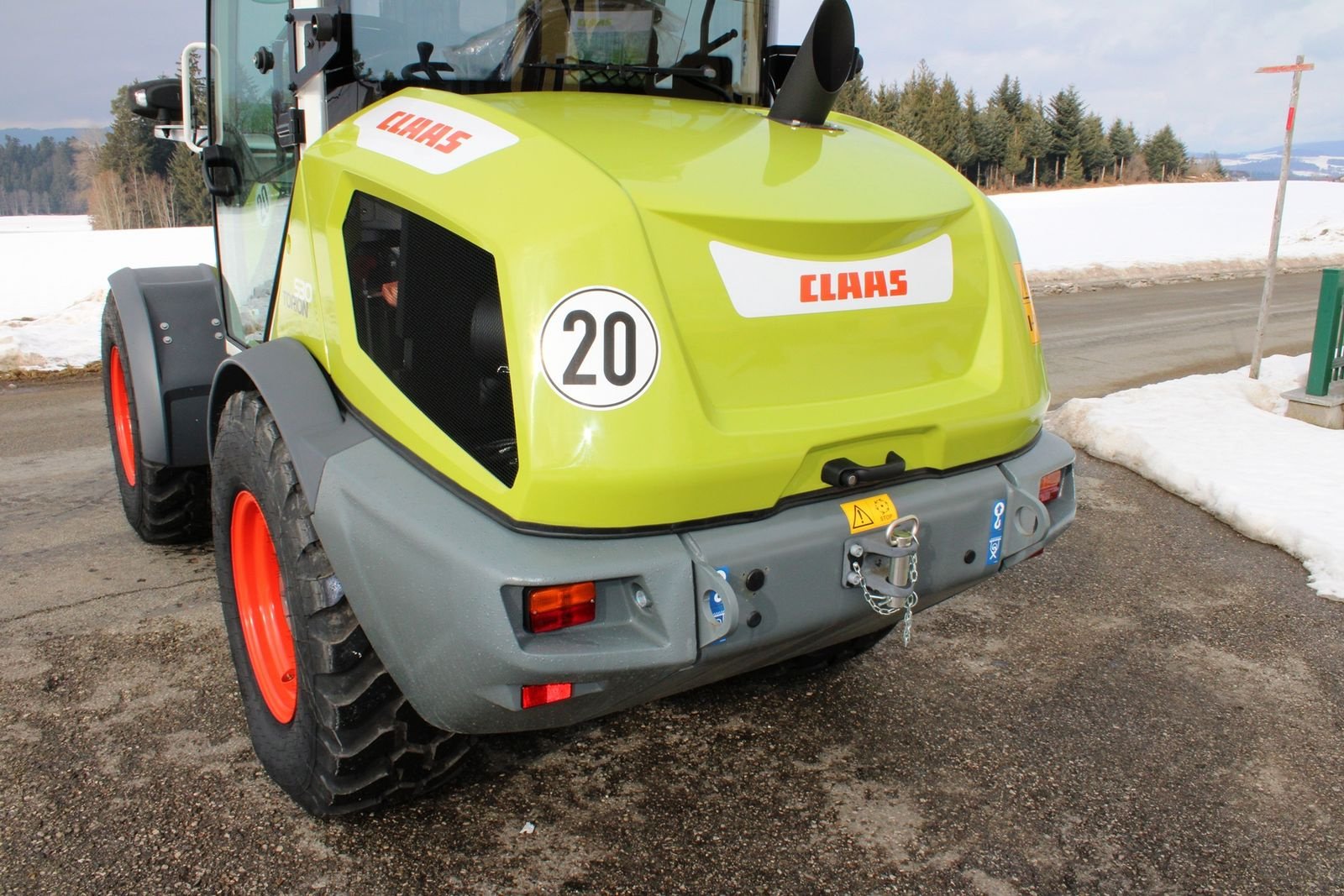 Radlader of the type CLAAS Torion  530, Vorführmaschine in Neukirchen am Walde  (Picture 13)