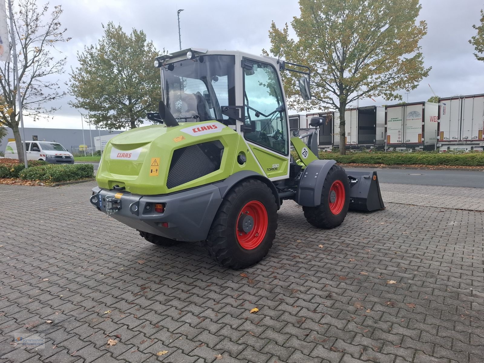 Radlader of the type CLAAS Torion 530, Gebrauchtmaschine in Altenberge (Picture 7)