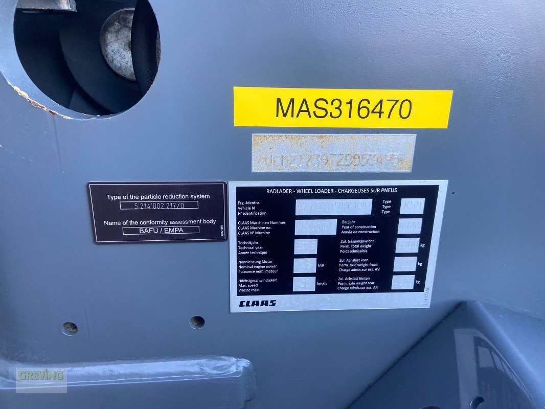 Radlader tip CLAAS Torion 535, Gebrauchtmaschine in Ahaus (Poză 14)