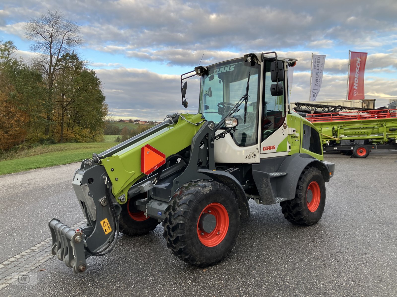 Radlader des Typs CLAAS TORION 738 T SINUS, Neumaschine in Zell an der Pram (Bild 1)