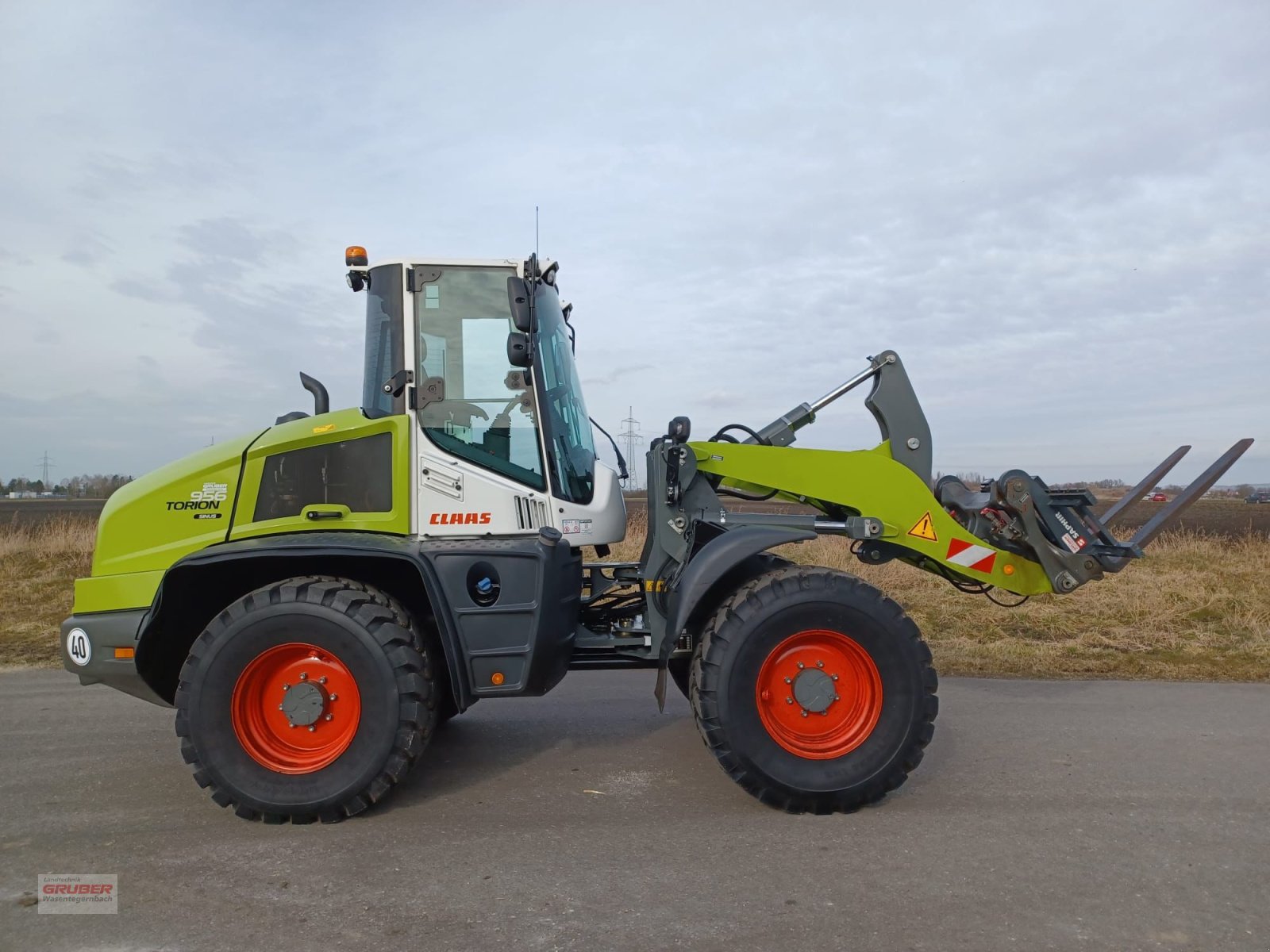 Radlader tip CLAAS Torion 956 Sinus, Gebrauchtmaschine in Dorfen (Poză 3)