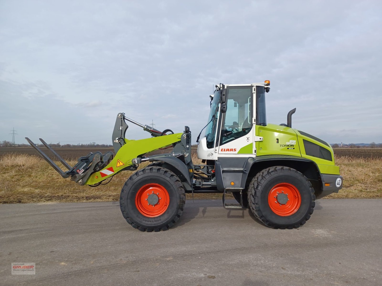 Radlader tip CLAAS Torion 956 Sinus, Gebrauchtmaschine in Dorfen (Poză 7)