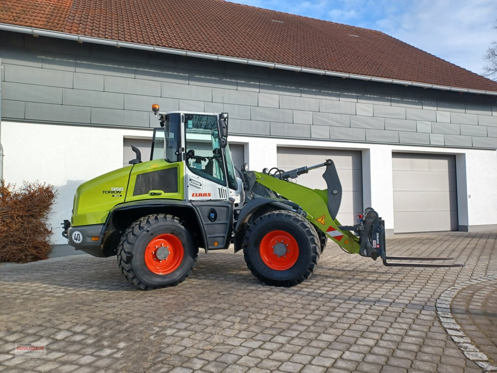 Radlader от тип CLAAS Torion 956 Sinus, Gebrauchtmaschine в Dorfen (Снимка 7)