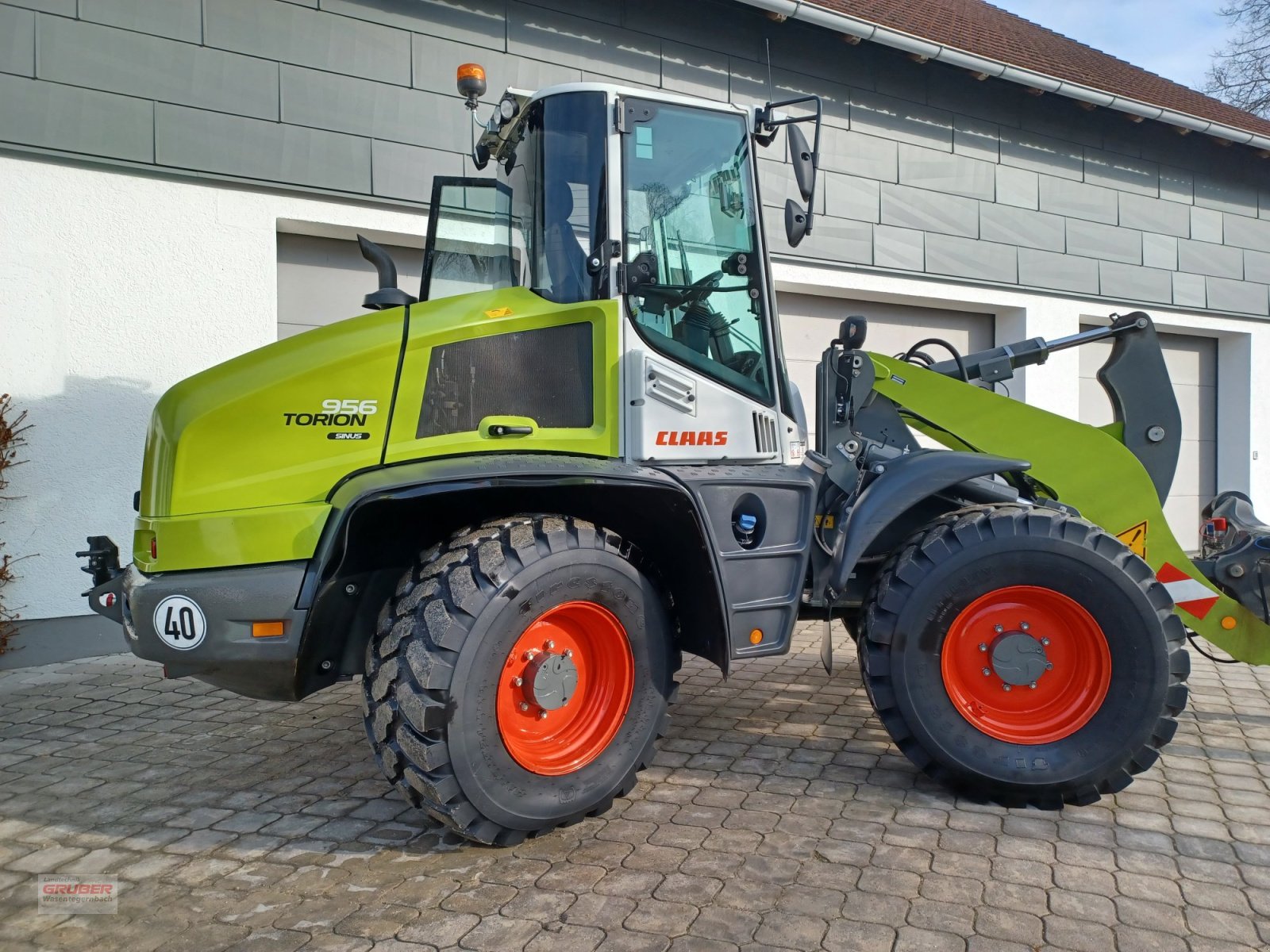 Radlader от тип CLAAS Torion 956 Sinus, Gebrauchtmaschine в Dorfen (Снимка 8)