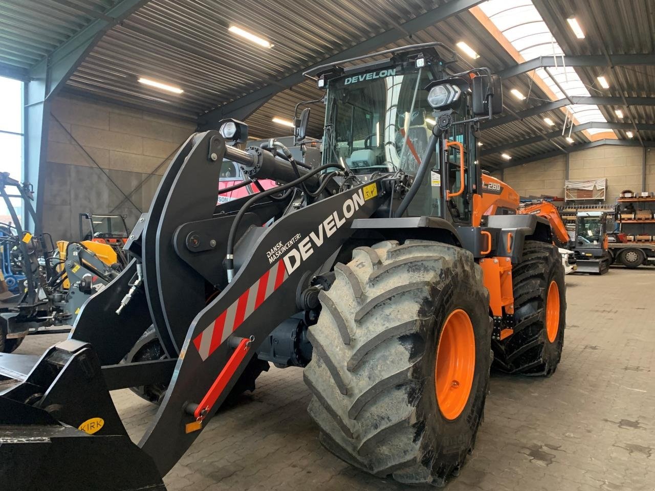 Radlader of the type Develon DL280-7, Gebrauchtmaschine in Videbæk (Picture 1)