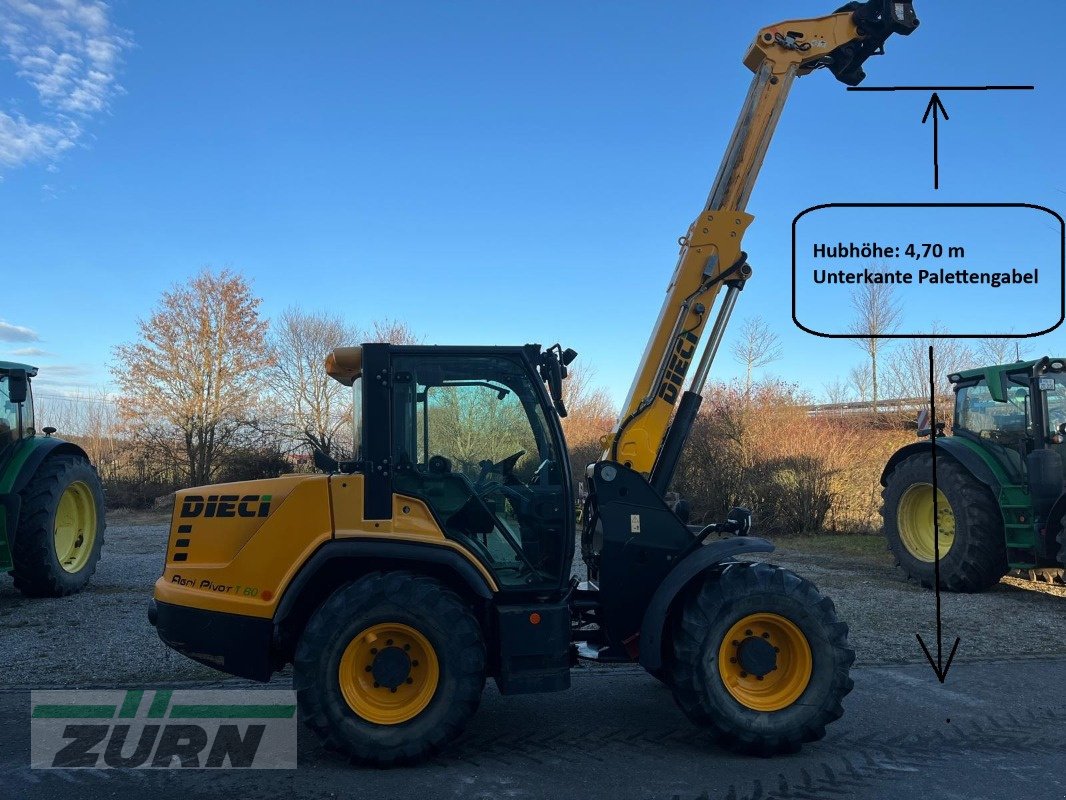 Radlader van het type DIECI Agri Pivot T60 mit neuem Motor, Gebrauchtmaschine in Holzgünz - Schwaighausen (Foto 3)