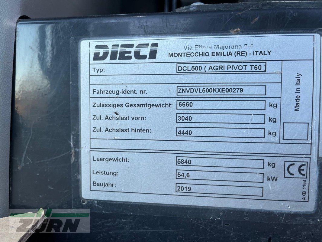 Radlader от тип DIECI Agri Pivot T60 Teleskopradlader, Gebrauchtmaschine в Holzgünz - Schwaighausen (Снимка 29)