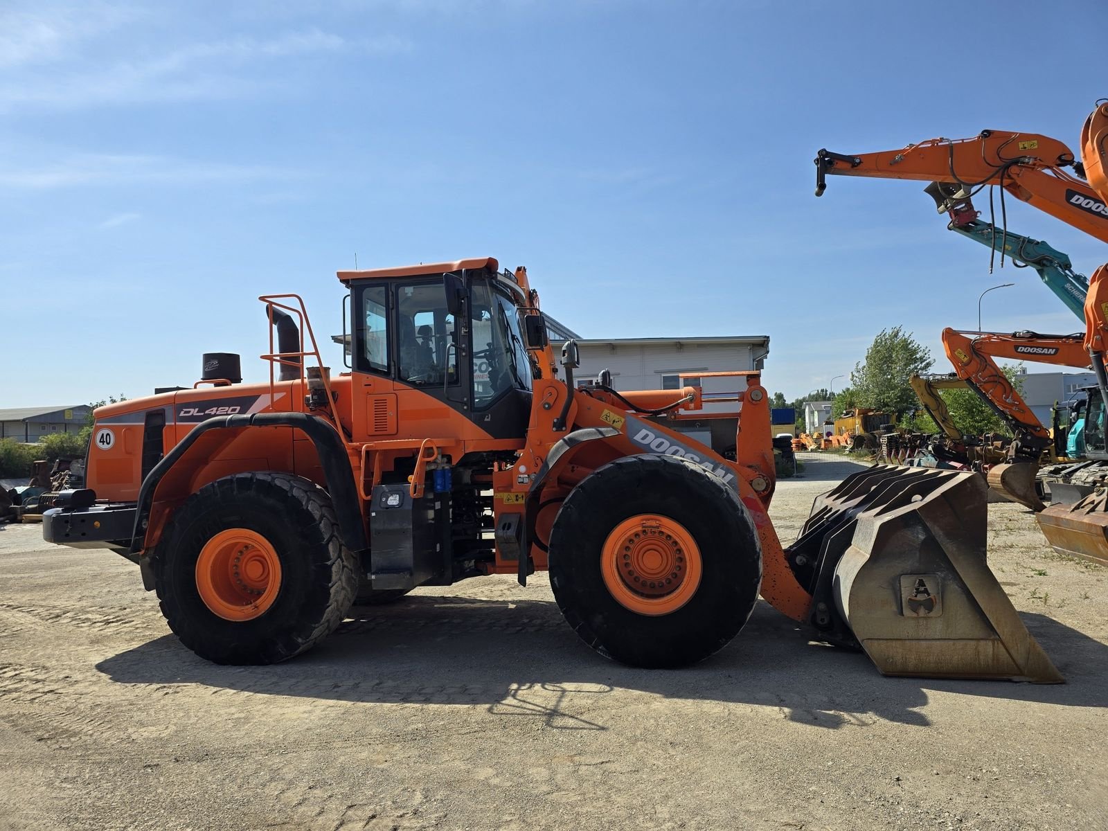 Radlader typu Doosan DL420-5, Gebrauchtmaschine v Gabersdorf (Obrázek 5)