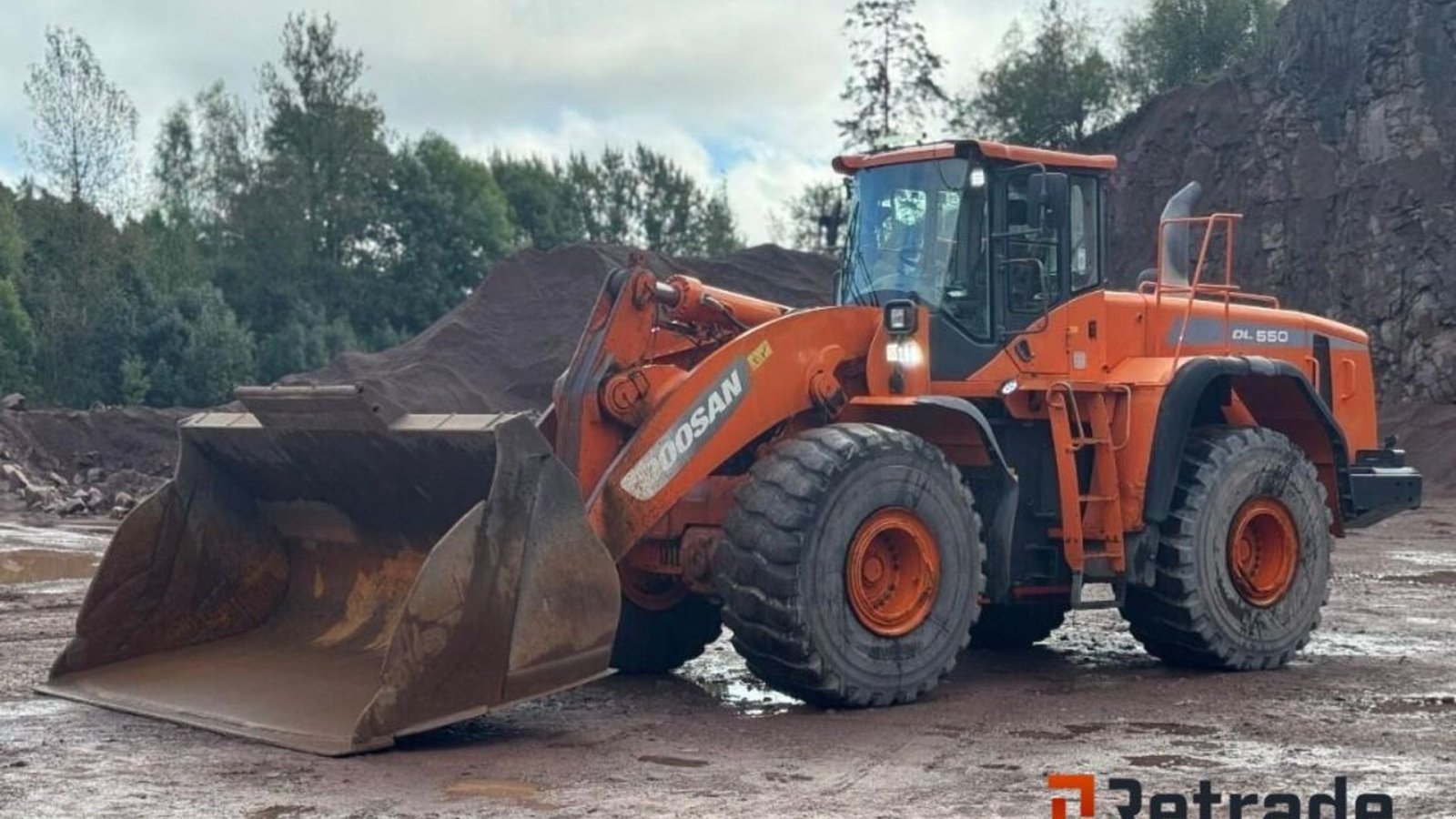 Radlader Türe ait Doosan DL550-3, Gebrauchtmaschine içinde Rødovre (resim 2)