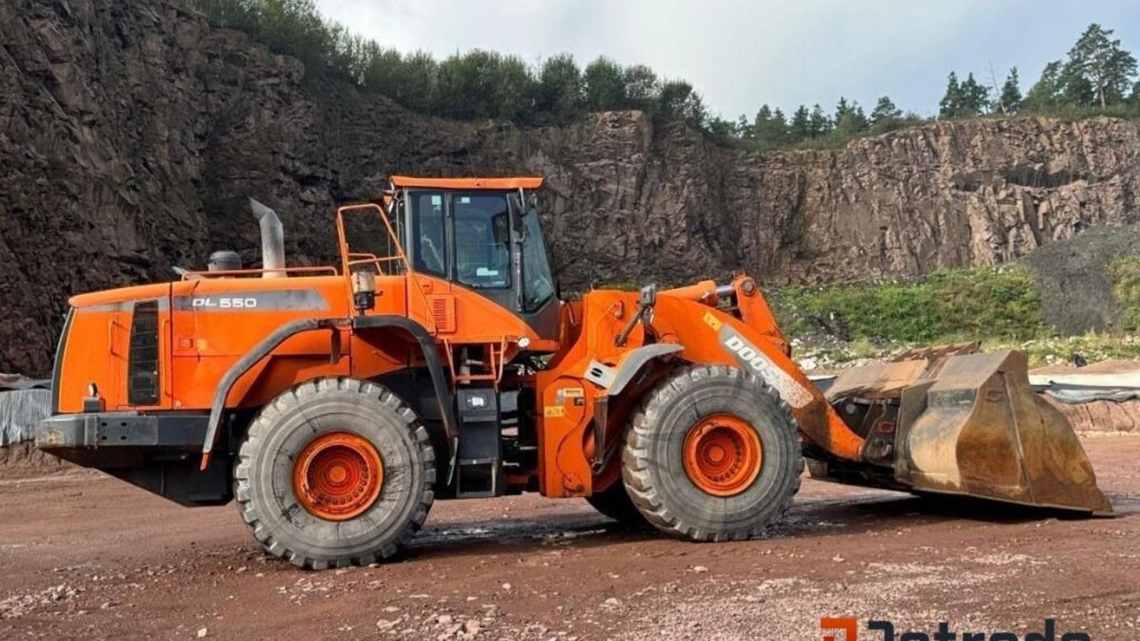 Radlader Türe ait Doosan DL550-3, Gebrauchtmaschine içinde Rødovre (resim 3)