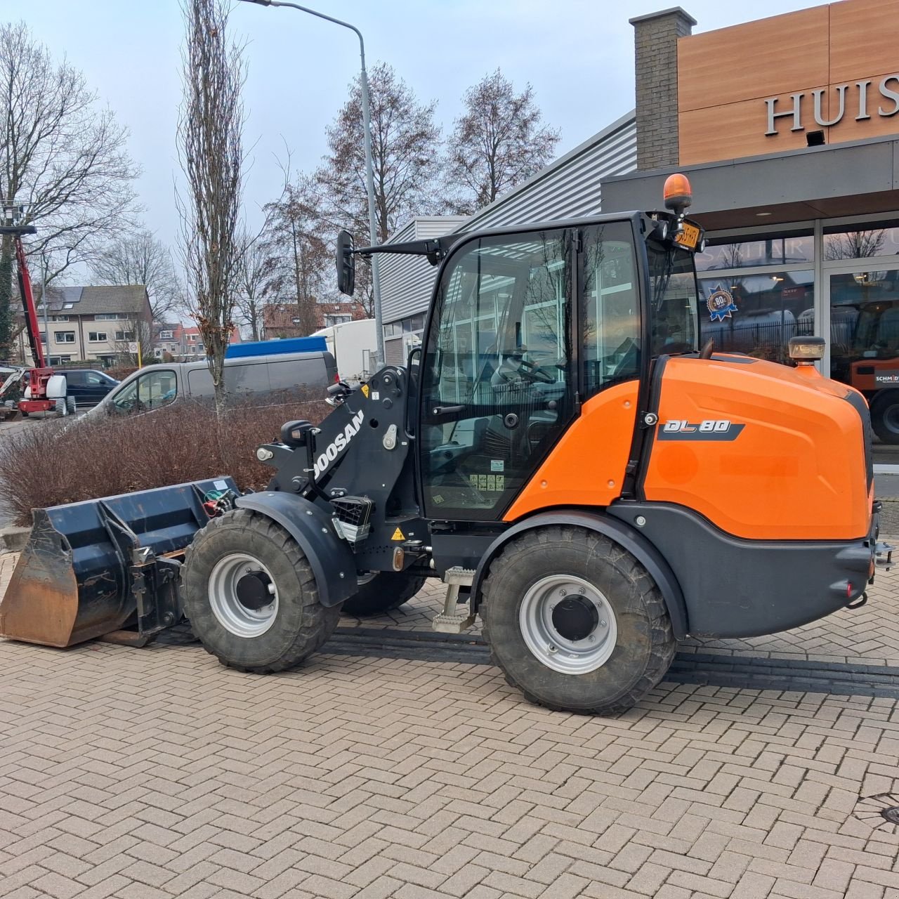 Radlader van het type Doosan DL80., Gebrauchtmaschine in Alblasserdam (Foto 1)