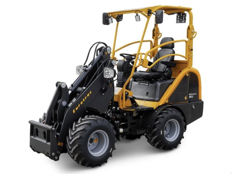 Radlader del tipo Eurotrac W11 M Minishovel, Neumaschine In Laren Gld