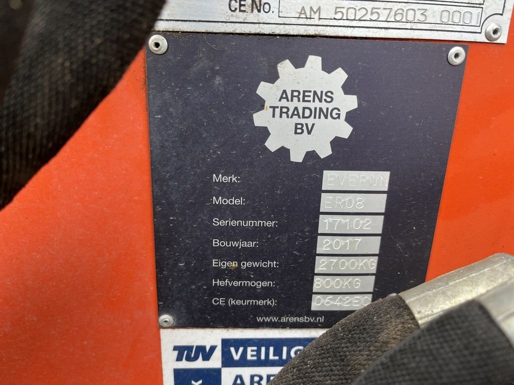 Radlader des Typs Everun ER08, Gebrauchtmaschine in Kampen (Bild 5)
