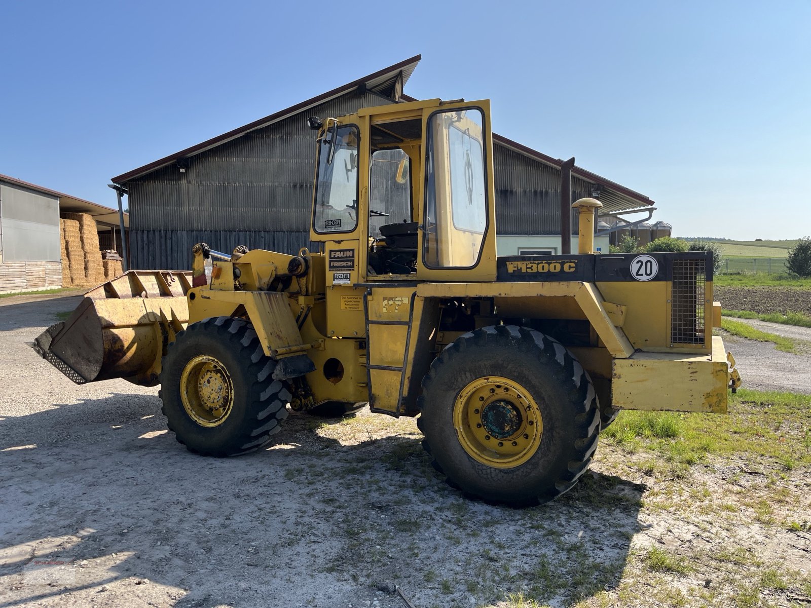 Radlader tip Faun F 1300 C, Gebrauchtmaschine in Schwandorf (Poză 1)