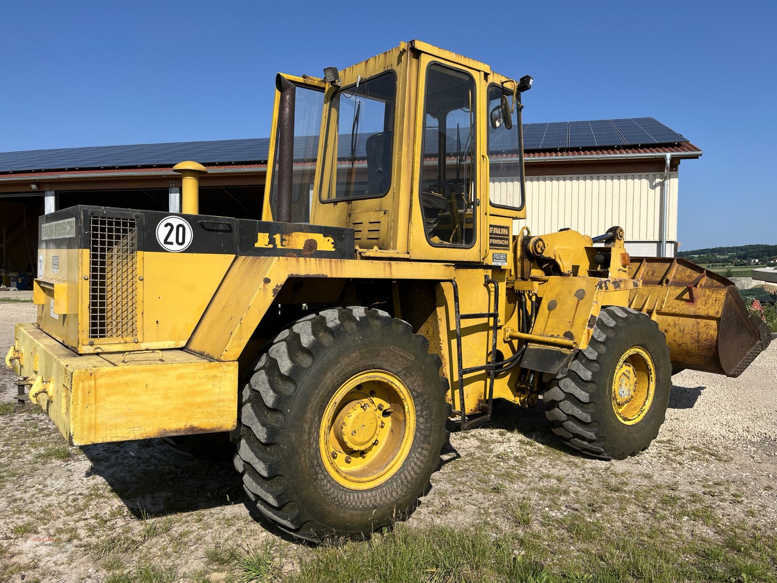 Radlader tip Faun F 1300 C, Gebrauchtmaschine in Schwandorf (Poză 3)