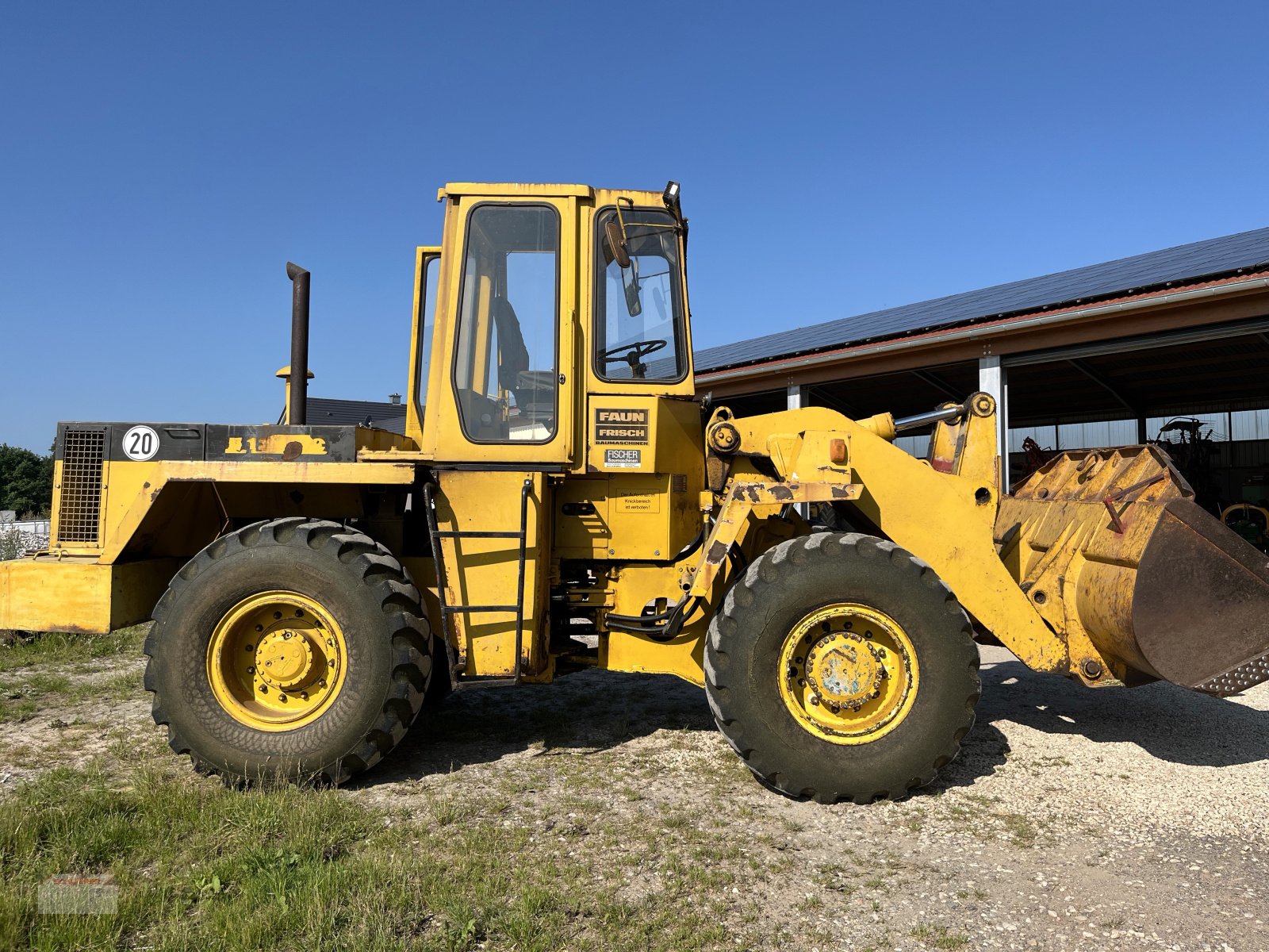 Radlader tip Faun F 1300 C, Gebrauchtmaschine in Schwandorf (Poză 4)