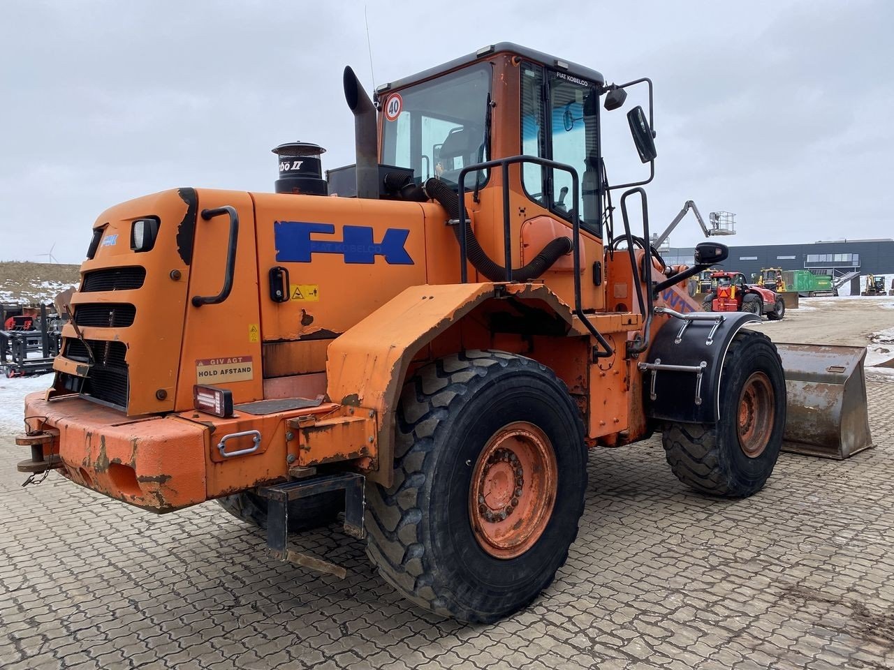 Radlader van het type Fiat Hitachi W170, Gebrauchtmaschine in Skive (Foto 4)