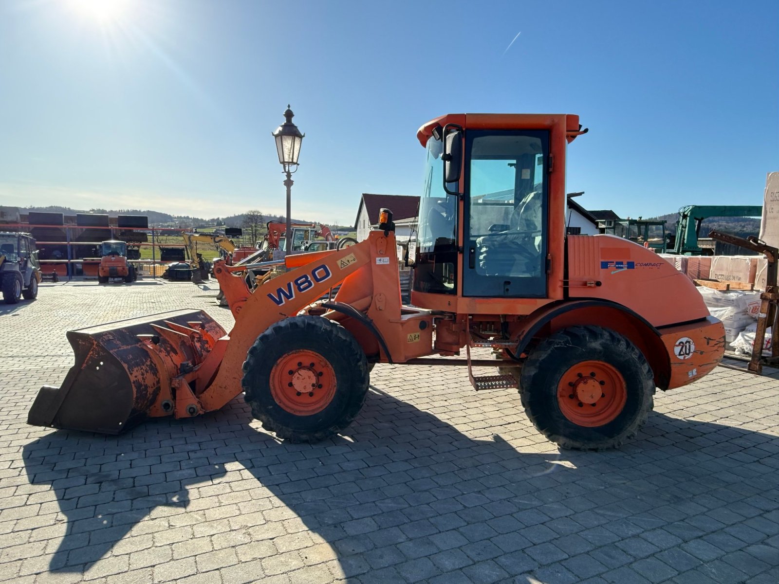 Radlader tip Fiat Hitachi W80, Gebrauchtmaschine in Neureichenau (Poză 1)