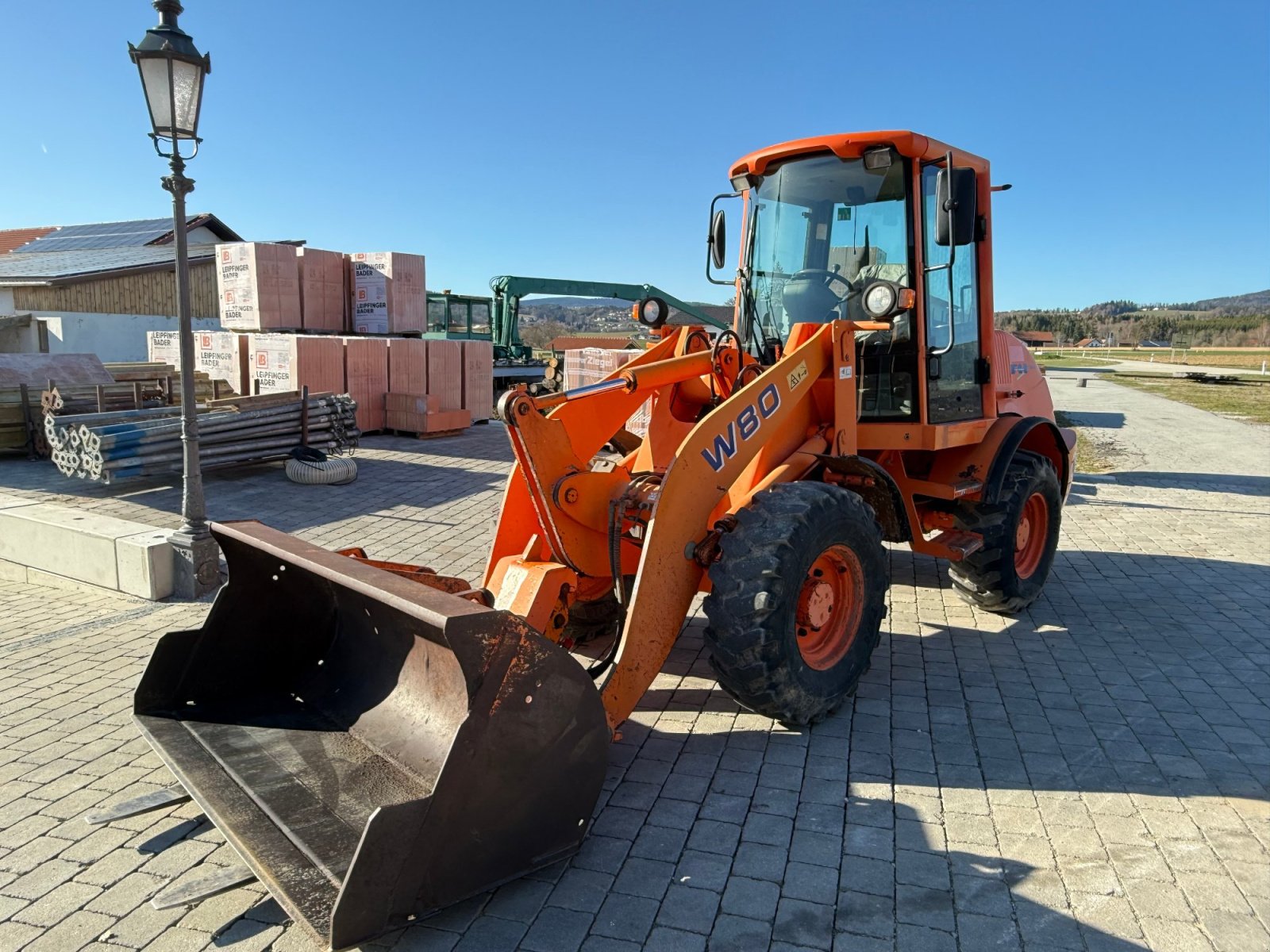 Radlader tip Fiat Hitachi W80, Gebrauchtmaschine in Neureichenau (Poză 2)