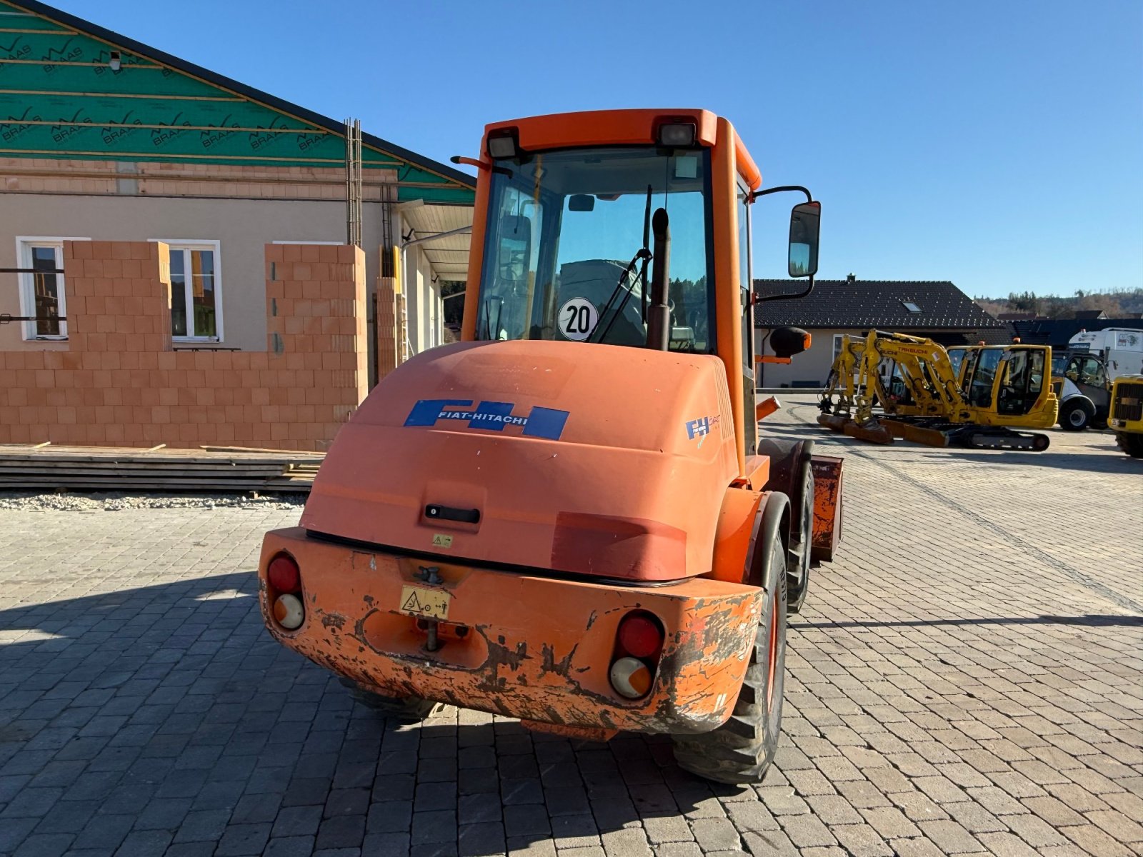 Radlader tip Fiat Hitachi W80, Gebrauchtmaschine in Neureichenau (Poză 5)