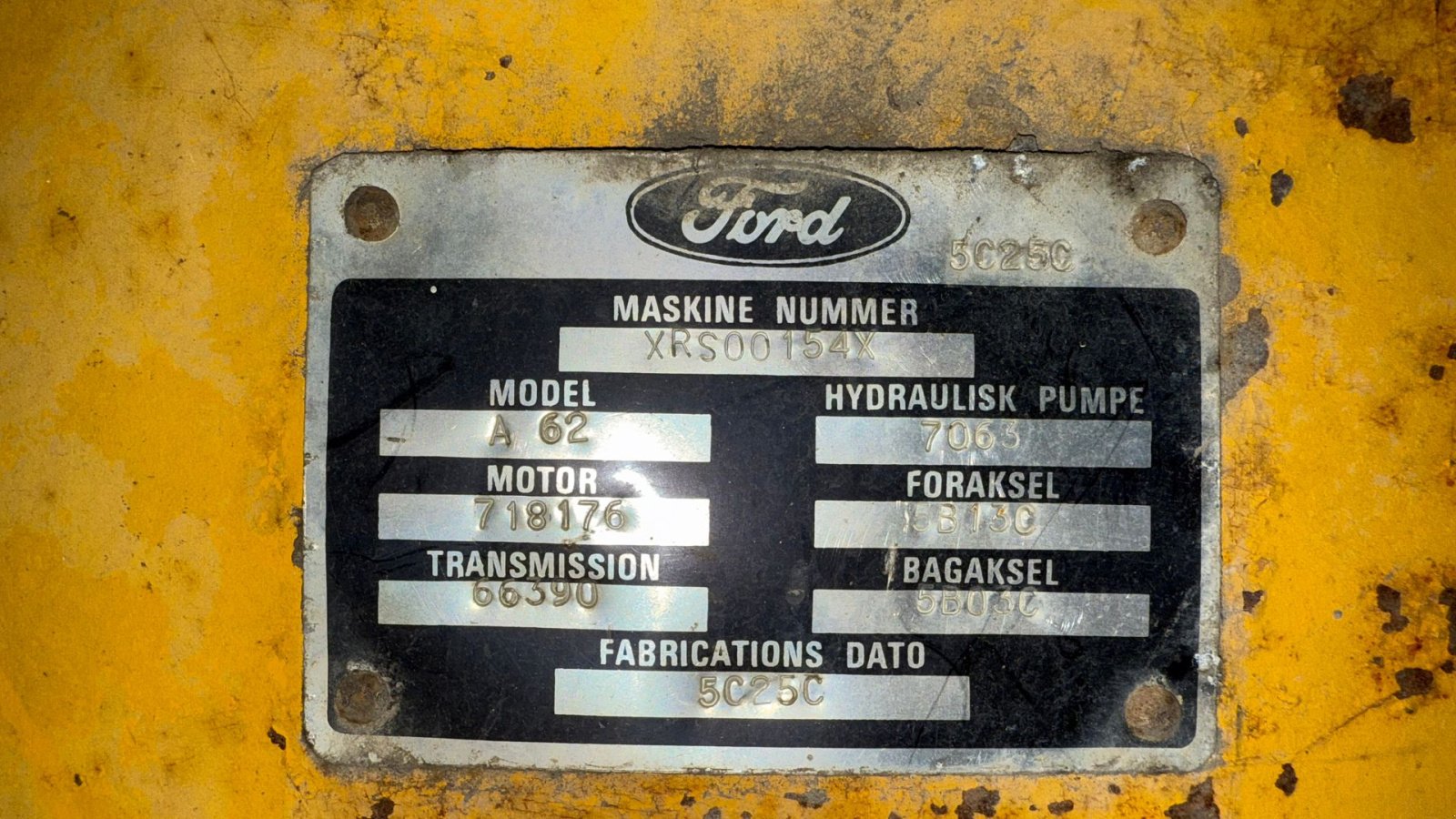 Radlader типа Ford A62, Gebrauchtmaschine в Gjerlev J. (Фотография 8)