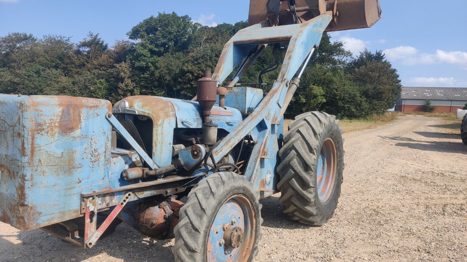 Radlader a típus Ford Major 4WD omvendt læssemaskine Major 4WD ombygget læssemaskine, Gebrauchtmaschine ekkor: Skive (Kép 1)