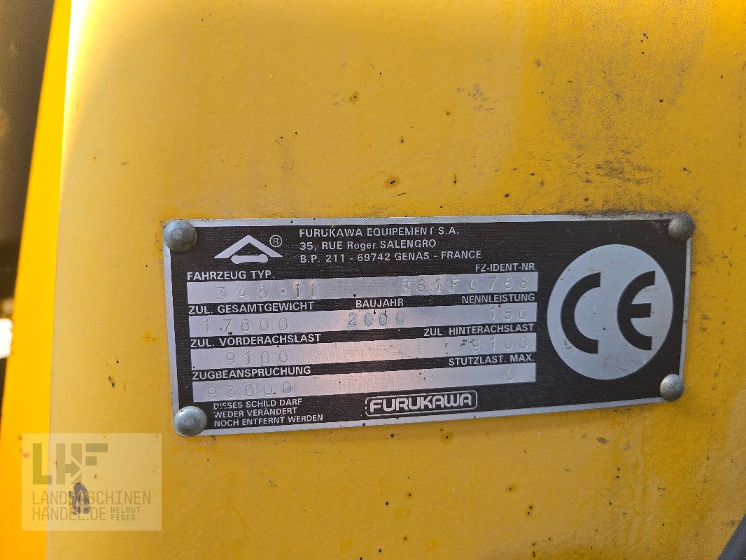 Radlader от тип Furukawa 345 II, Gebrauchtmaschine в Burg/Spreewald (Снимка 18)