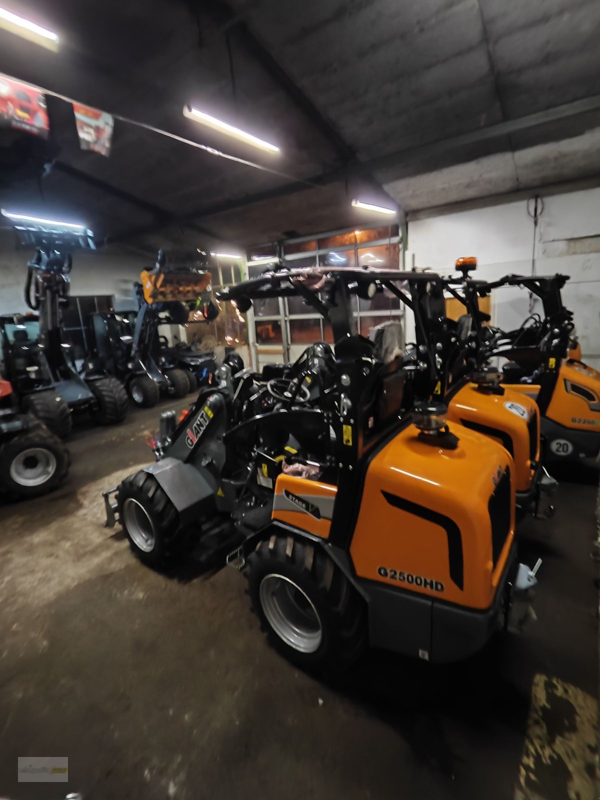 Radlader des Typs GIANT Tobroco G 2500 HD, Neumaschine in Jucken (Bild 1)