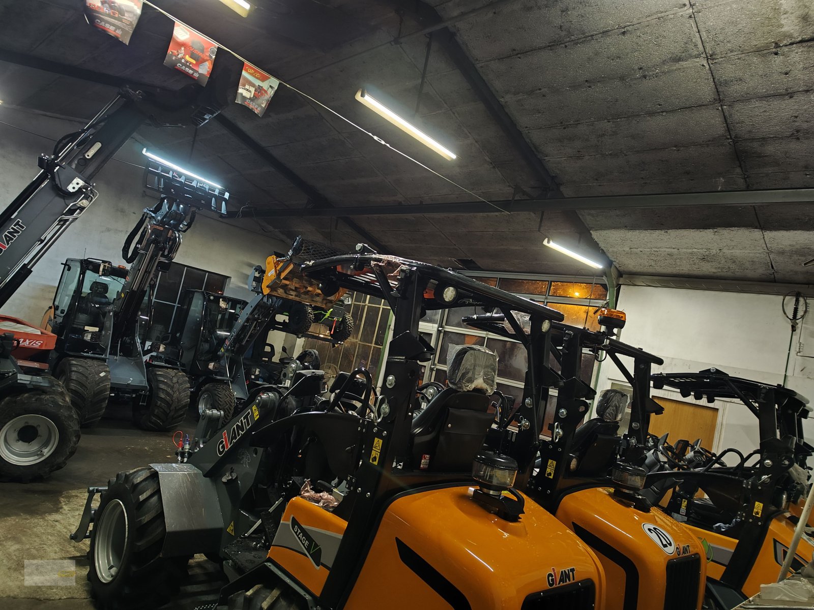 Radlader des Typs GIANT Tobroco G 2500 HD, Neumaschine in Jucken (Bild 2)