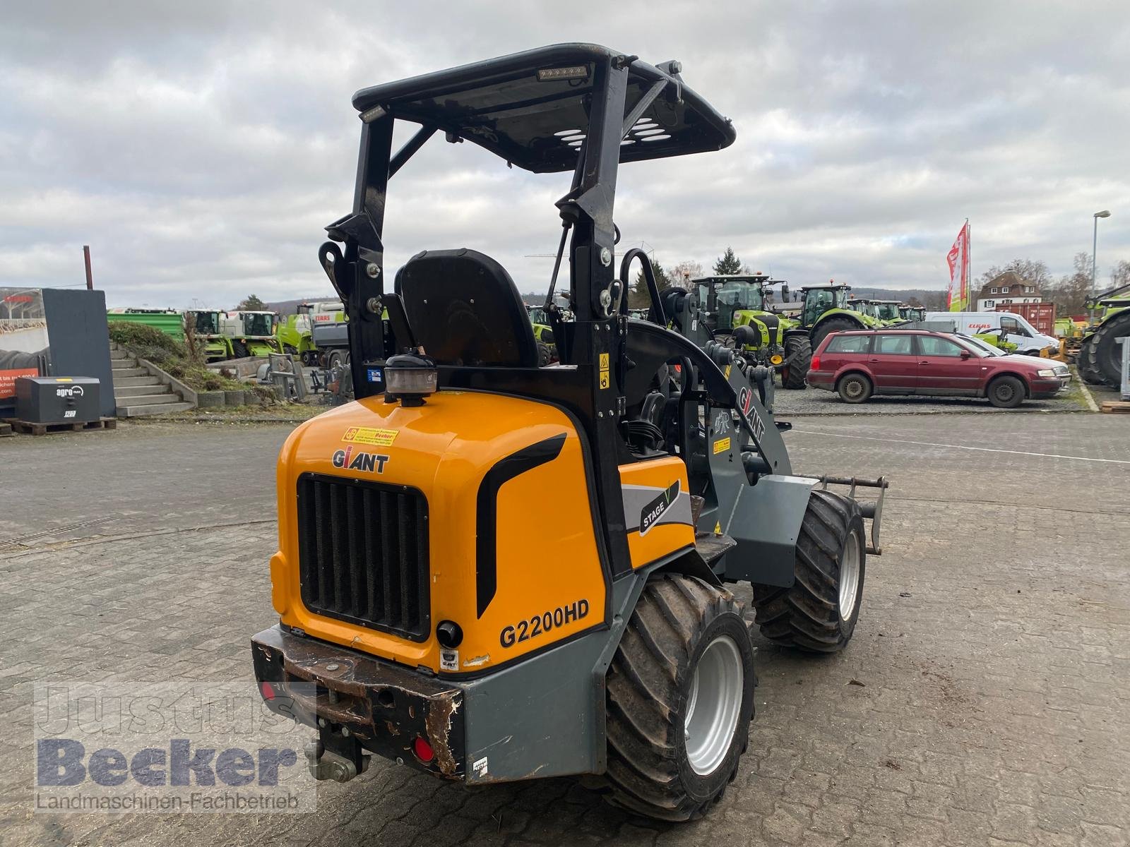 Radlader типа GiANT G 2200, Gebrauchtmaschine в Weimar-Niederwalgern (Фотография 7)