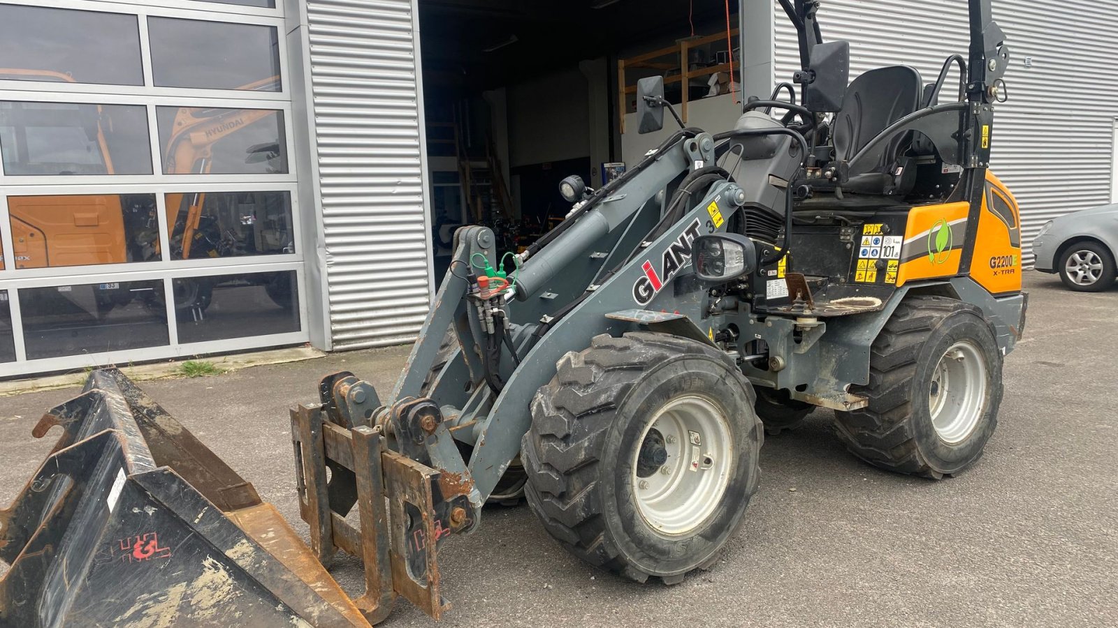 Radlader tip GiANT G2200E X-tra, Gebrauchtmaschine in Viborg (Poză 1)