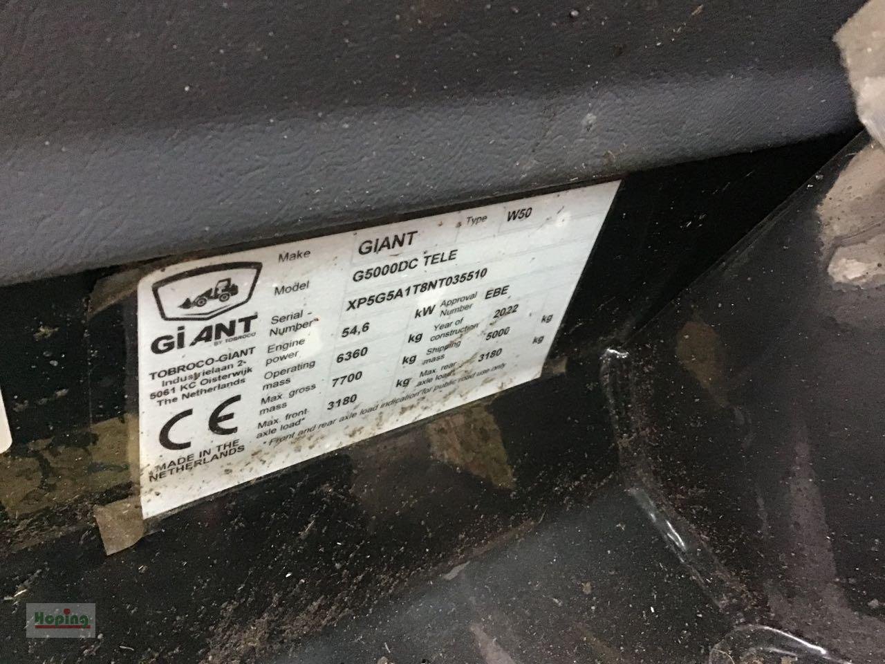 Radlader of the type GiANT G5000 Tele, Gebrauchtmaschine in Bakum (Picture 16)