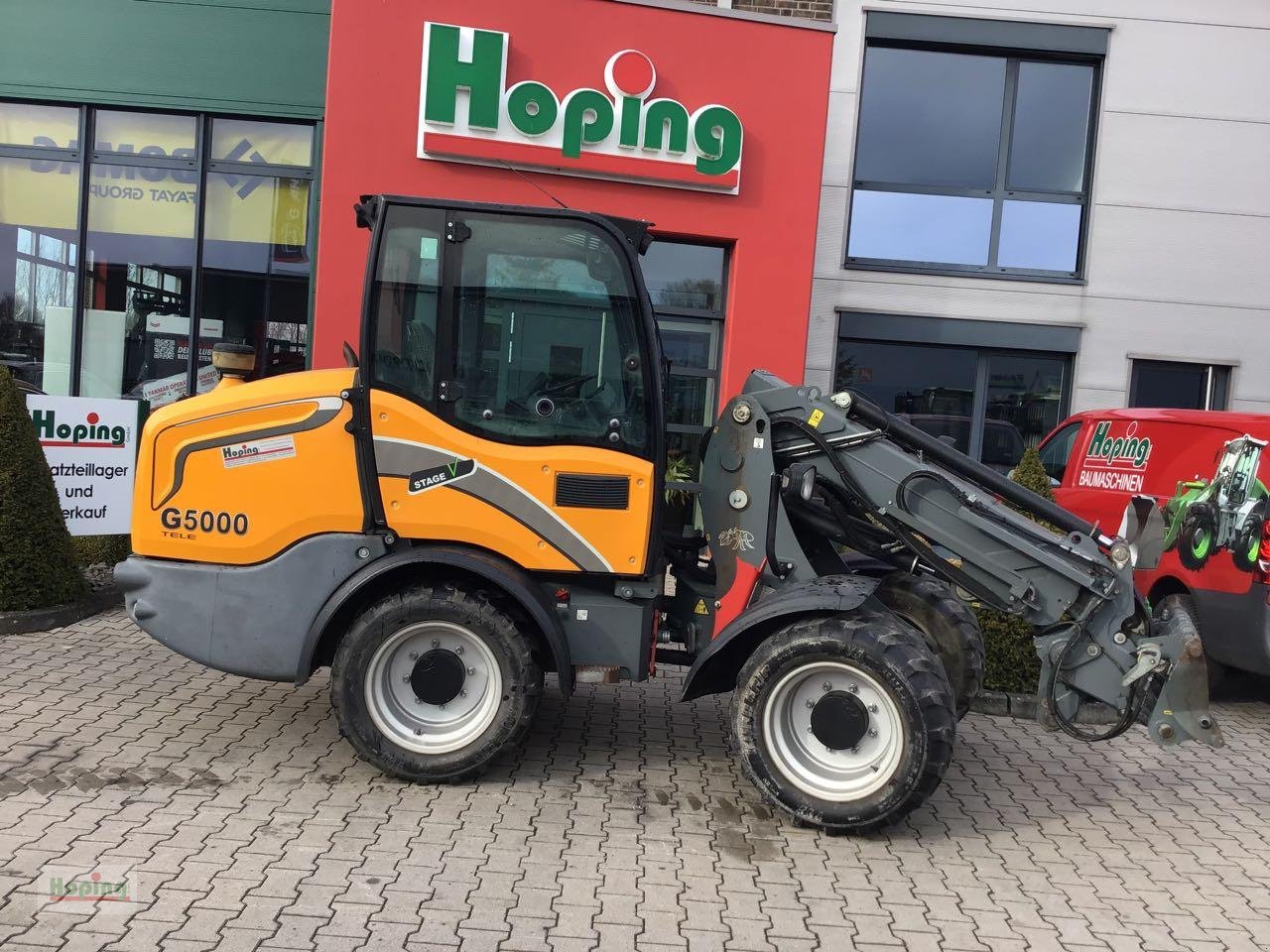 Radlader типа GiANT G5000 Tele, Gebrauchtmaschine в Bakum (Фотография 1)