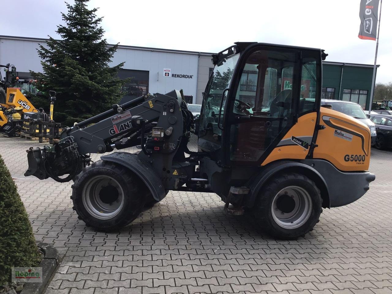 Radlader типа GiANT G5000 Tele, Gebrauchtmaschine в Bakum (Фотография 4)