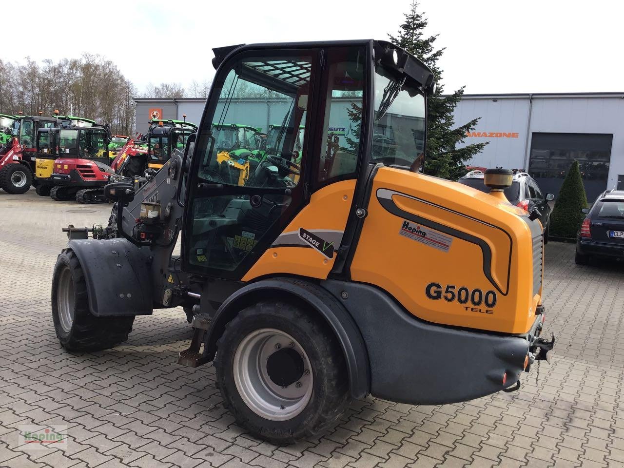 Radlader типа GiANT G5000 Tele, Gebrauchtmaschine в Bakum (Фотография 5)