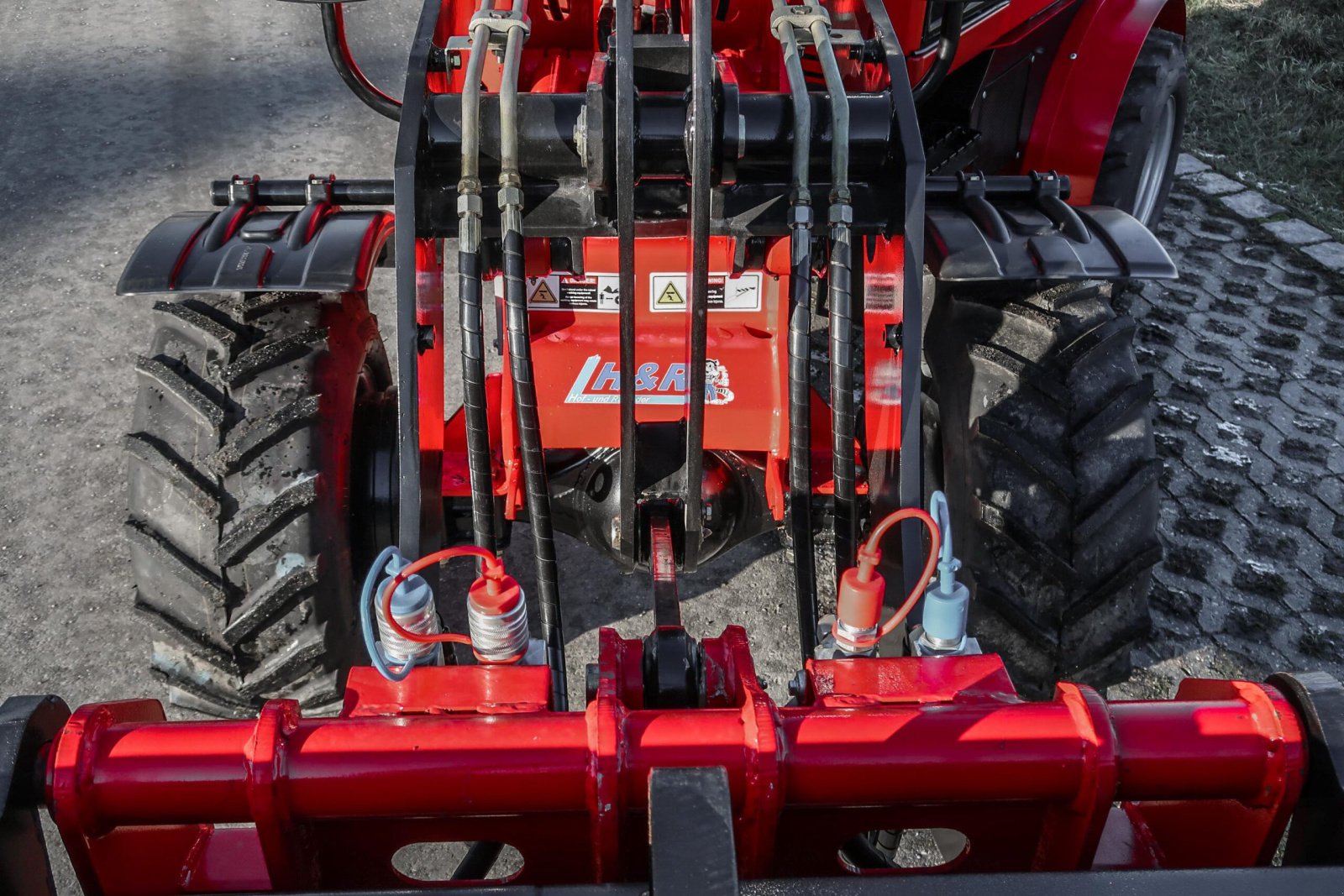 Radlader typu H&R 2512 Radlader Hoflader, Neumaschine v Falkenberg (Obrázek 4)