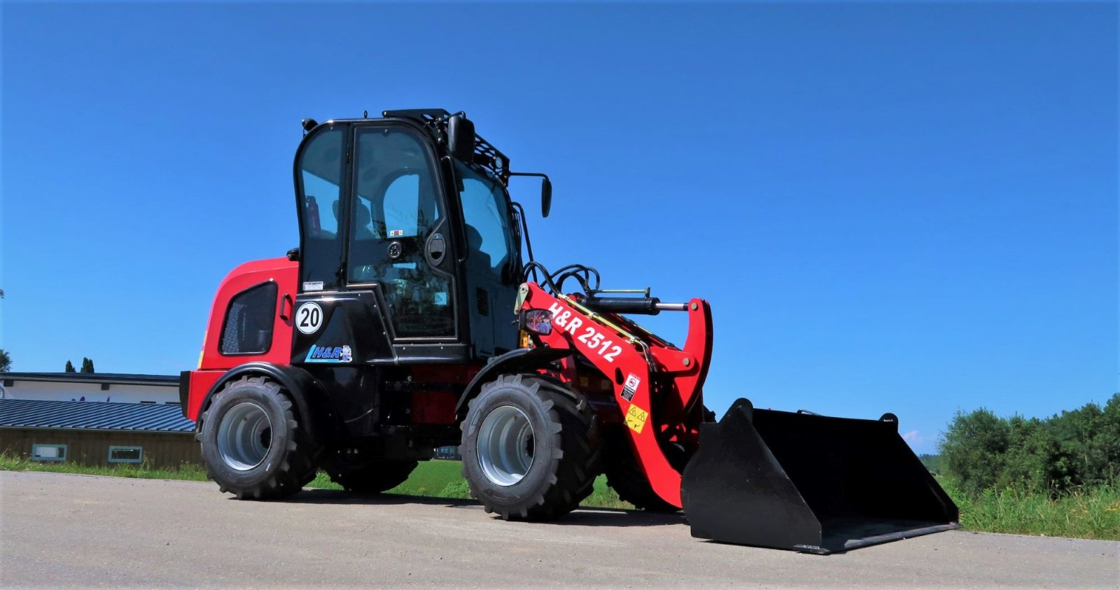 Radlader typu H&R 2512 Radlader Hoflader, Neumaschine v Falkenberg (Obrázek 3)
