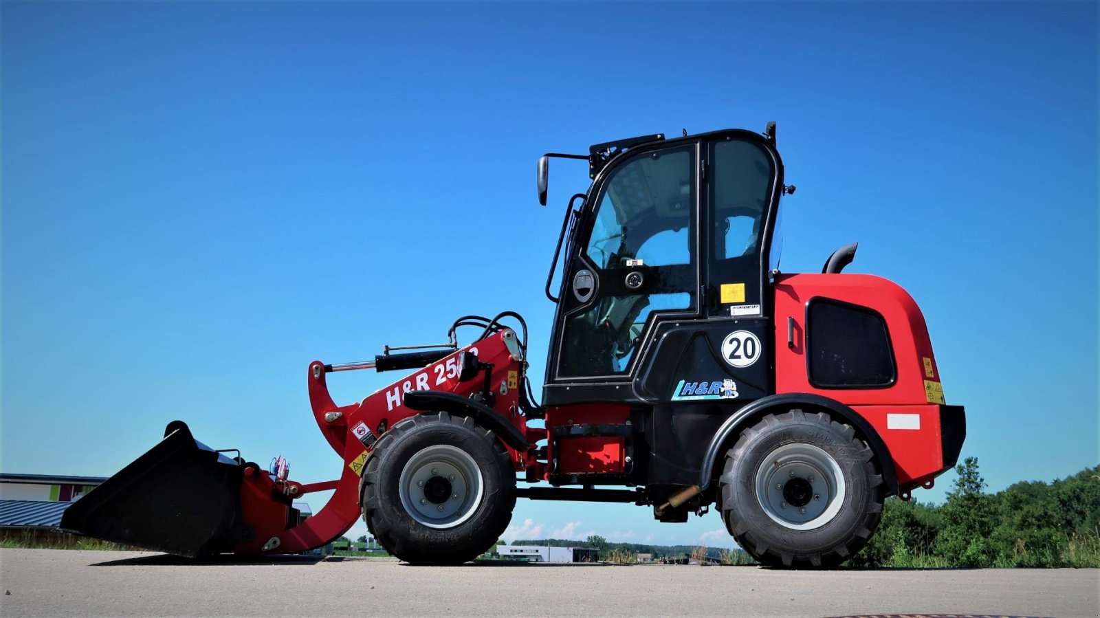 Radlader typu H&R 2512 Radlader Hoflader, Neumaschine v Falkenberg (Obrázek 5)