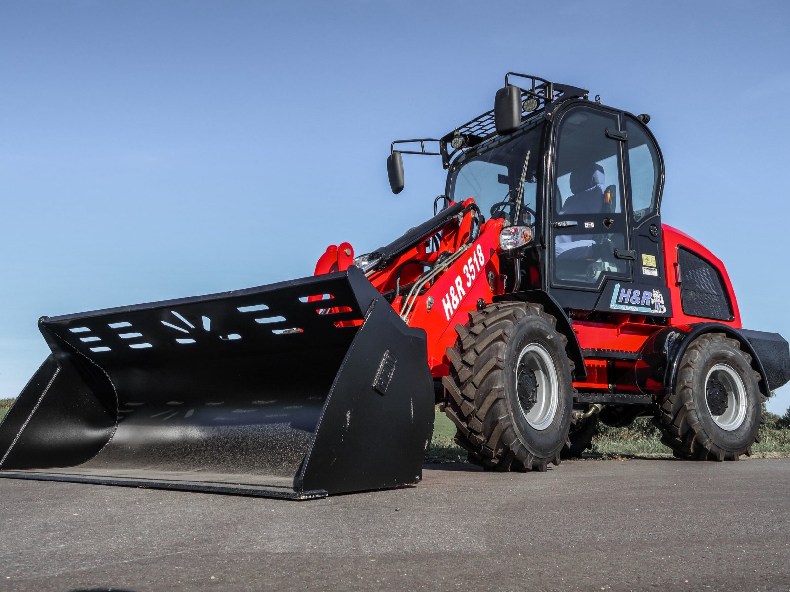 Radlader του τύπου H&R 3518 Radlader Hoflader, Neumaschine σε Falkenberg (Φωτογραφία 3)