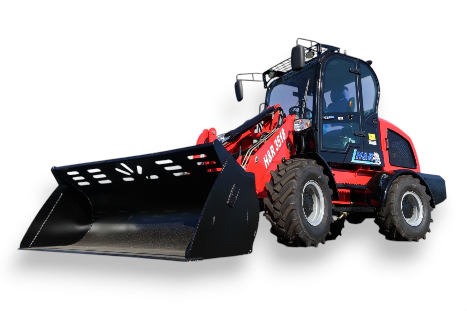 Radlader του τύπου H&R 3518 Radlader Hoflader, Neumaschine σε Falkenberg (Φωτογραφία 1)