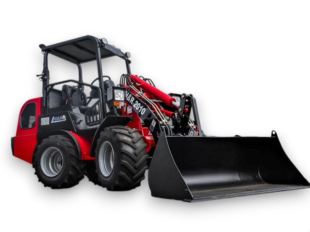 Radlader del tipo H&R Hoflader mit breiter Spur 2010b, Neumaschine In Falkenberg (Immagine 1)