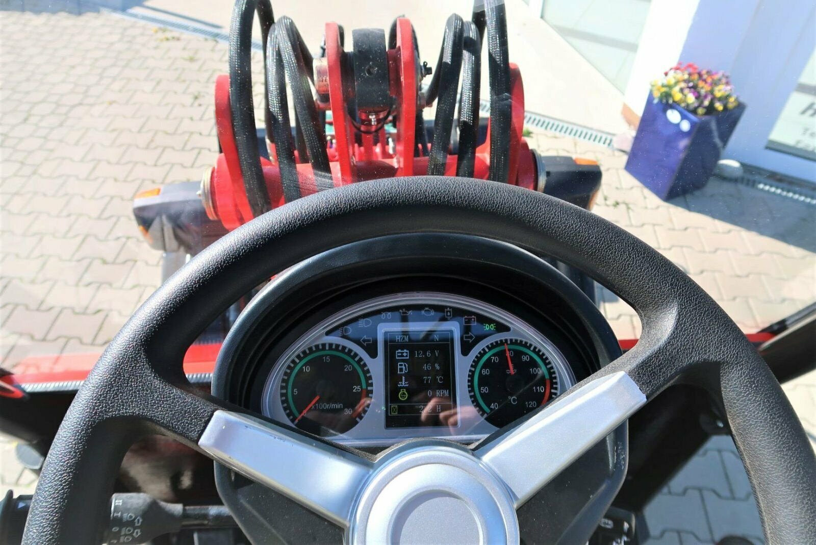 Radlader del tipo H&R Hoflader mit breiter Spur 2010b, Neumaschine In Falkenberg (Immagine 9)