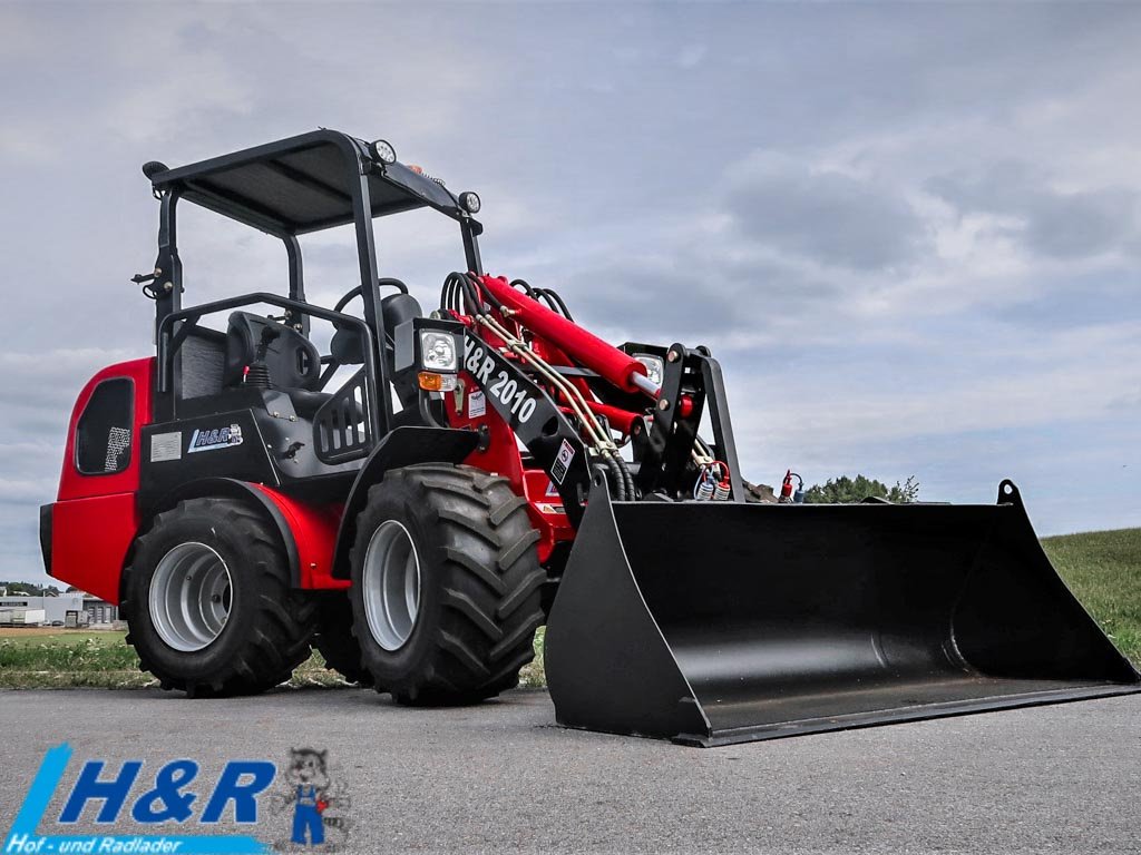 Radlader del tipo H&R Hoflader mit breiter Spur 2010b, Neumaschine In Falkenberg (Immagine 3)