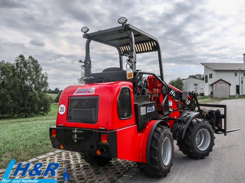 Radlader del tipo H&R Hoflader mit breiter Spur 2010b, Neumaschine In Falkenberg (Immagine 2)