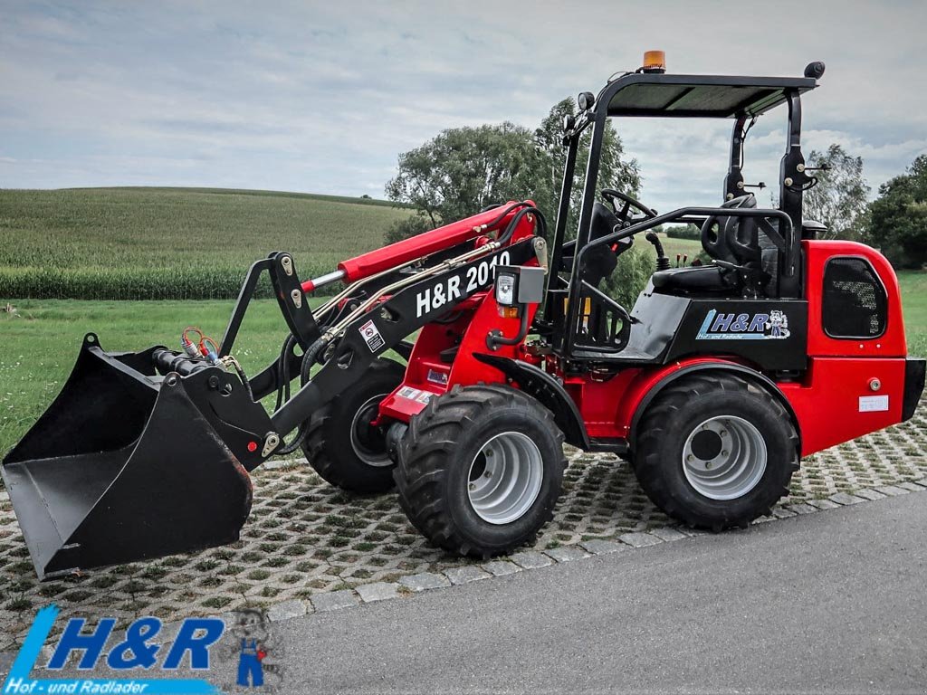 Radlader del tipo H&R Hoflader mit breiter Spur 2010b, Neumaschine In Falkenberg (Immagine 4)