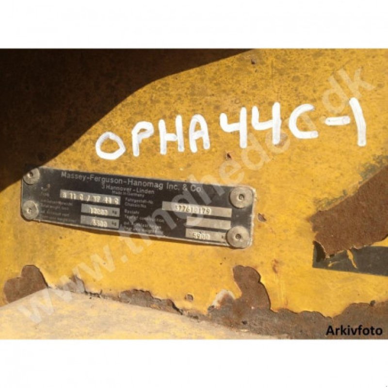 Radlader του τύπου Hanomag 44C, Gebrauchtmaschine σε Hemmet (Φωτογραφία 2)