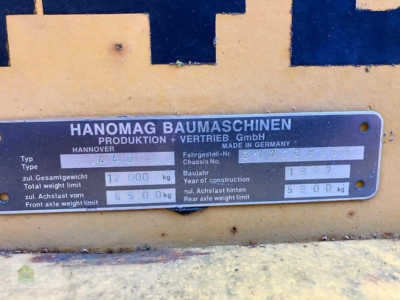 Radlader a típus Hanomag 44D, Gebrauchtmaschine ekkor: Salsitz (Kép 19)