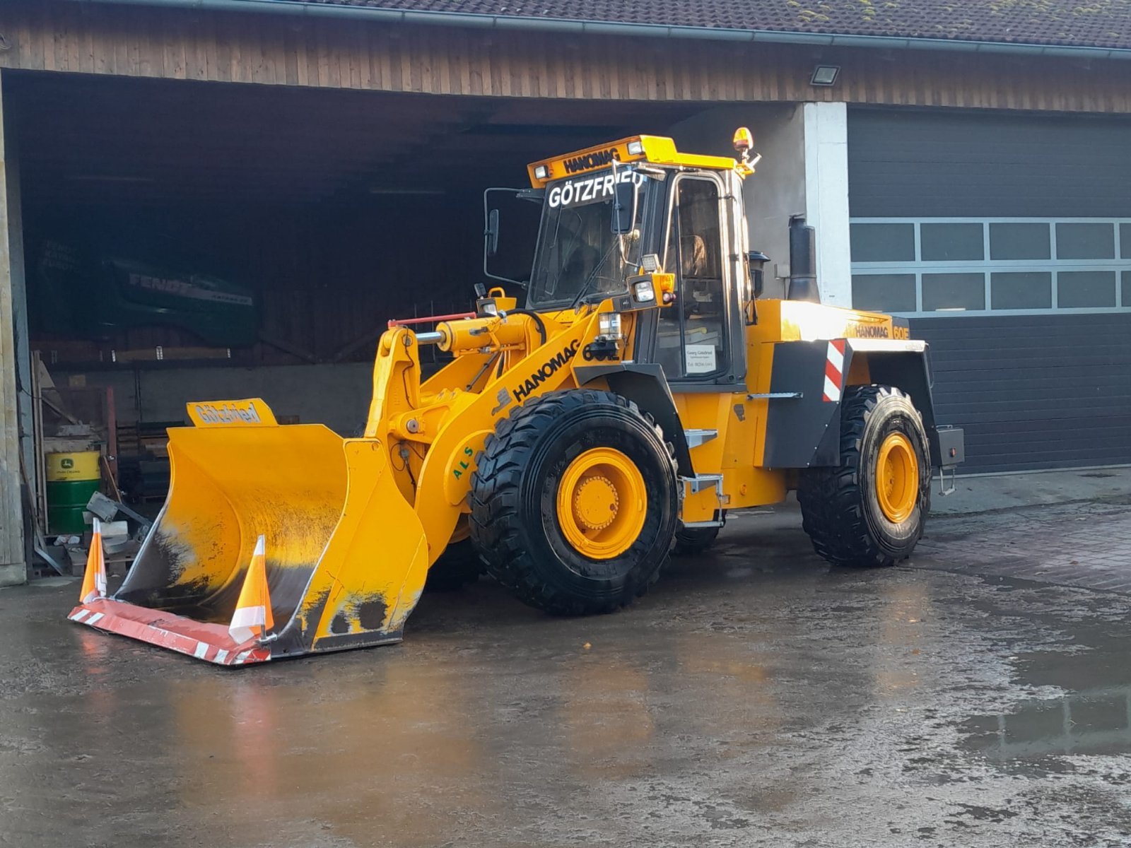 Radlader del tipo Hanomag 60 E, Gebrauchtmaschine en Eppishausen  (Imagen 1)