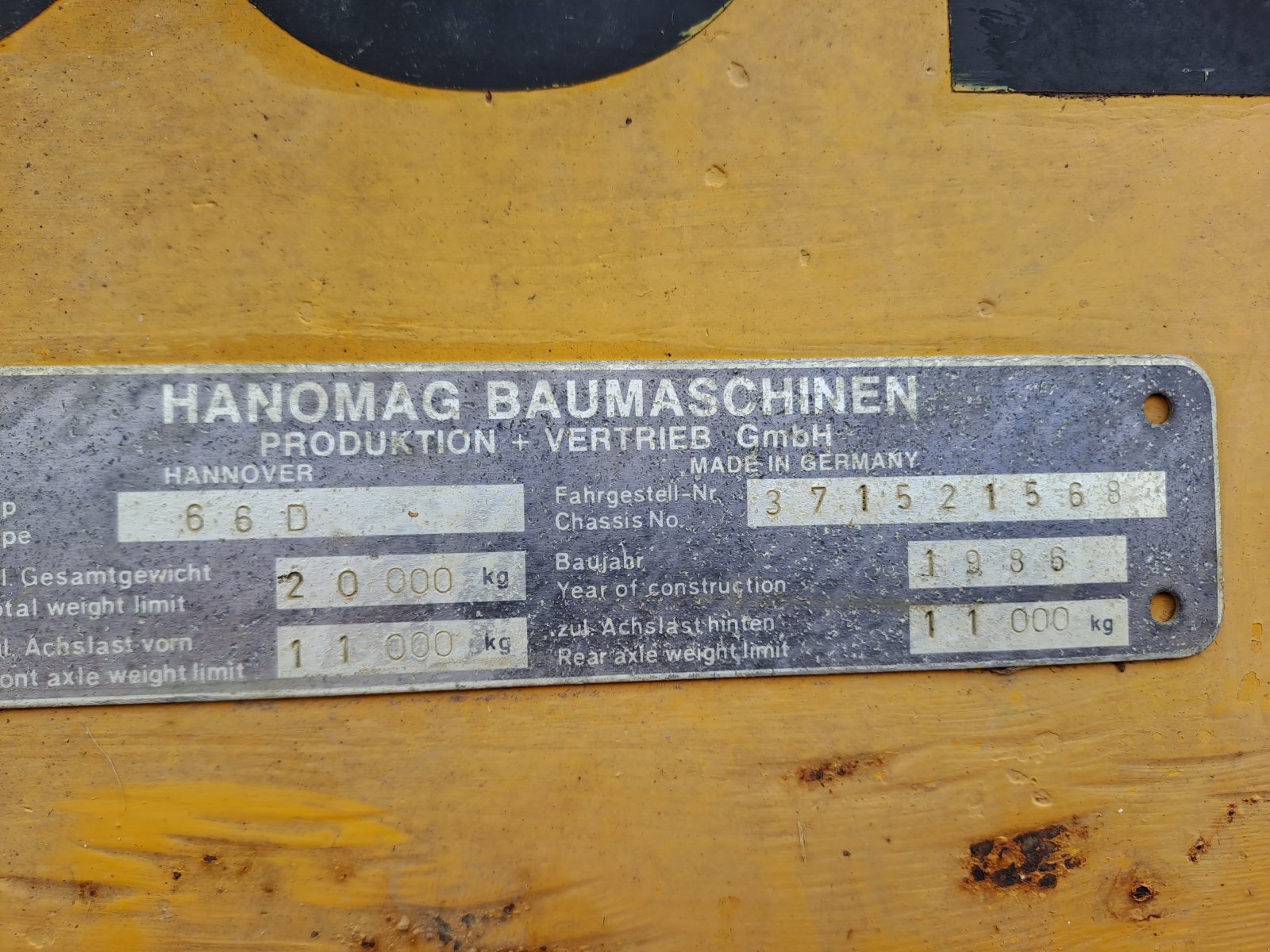Radlader des Typs Hanomag 66 D, Gebrauchtmaschine in Egge (Bild 2)